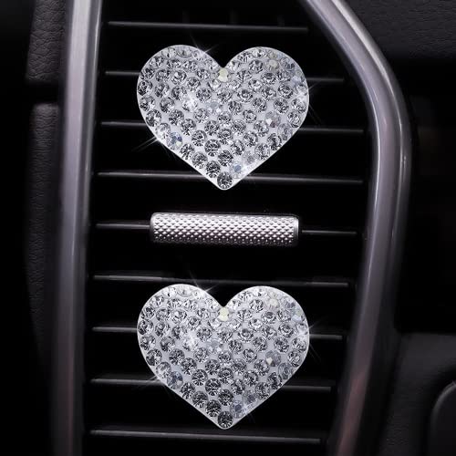 Accesorios de coche brillantes para mujeres, adolescentes, a