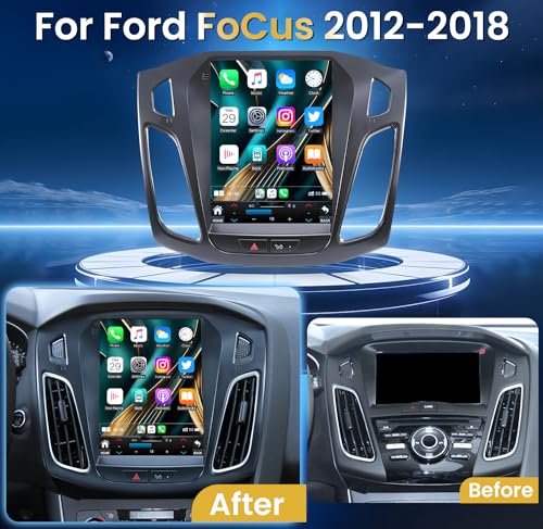 4+32G 8 Core Radio de coche estéreo para Ford Focus 2012-201