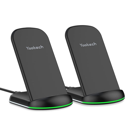 Yootech [Paquete de 2] Cargador inalámbrico, soporte de carg