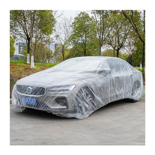 2 fundas desechables para automóvil, 12.5 x 21.3 pies, de pl
