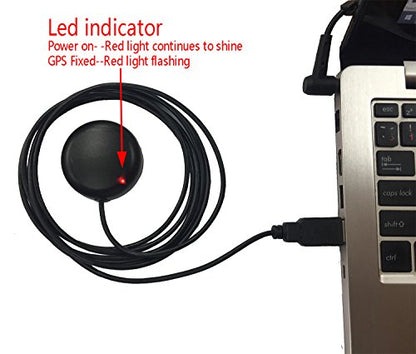 Antena Gmouse del receptor de GPS del USB para la base magné