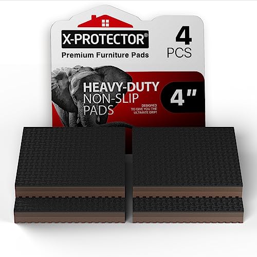 X-Protector Almohadillas antideslizantes para muebles, 4 uni