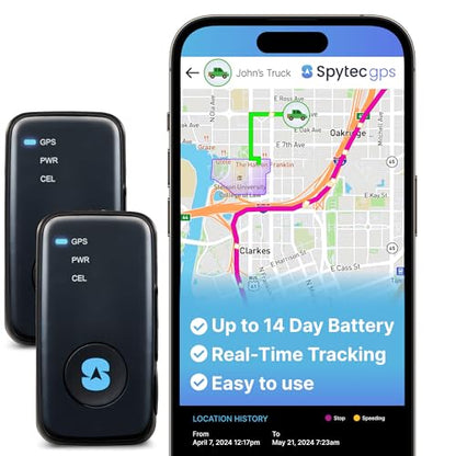 Spytec - Mini rastreador GPS inteligente con GPS para vehícu