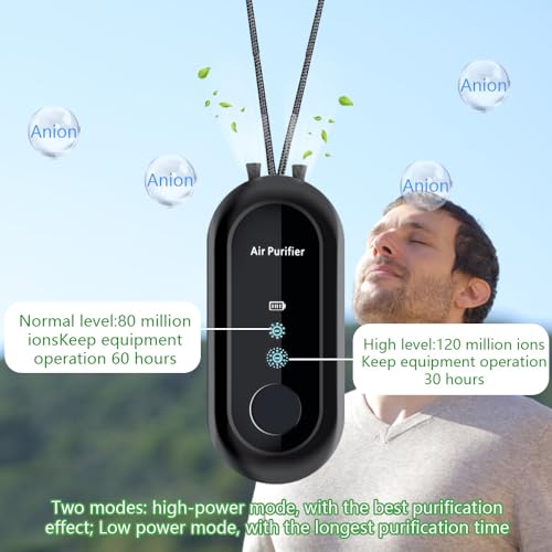 Purificador de aire personal: purificador de aire portátil,
