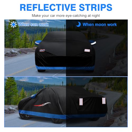 NEVERLAND Funda de automóvil para Mustang – Ajuste personali