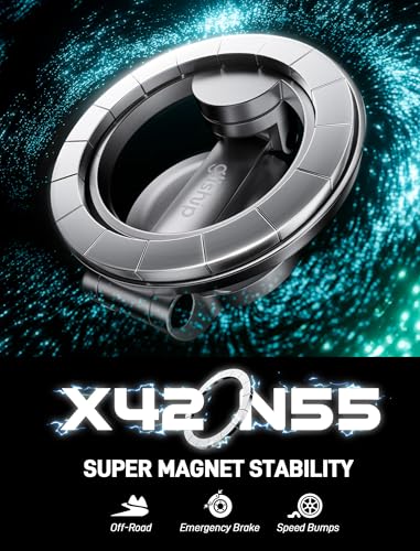 for MagSafe Car Mount, [42 Strong Magnet & 360° Rotation] Ul