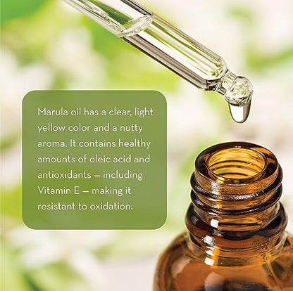 Pure Body Naturals Aceite facial Marula, 1 onza líquida, ace
