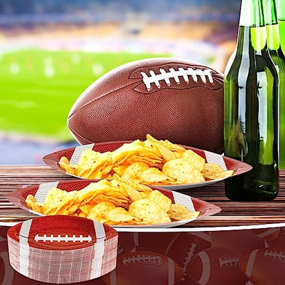 Zubebe 200 platos de fútbol para fiestas, platos de papel de
