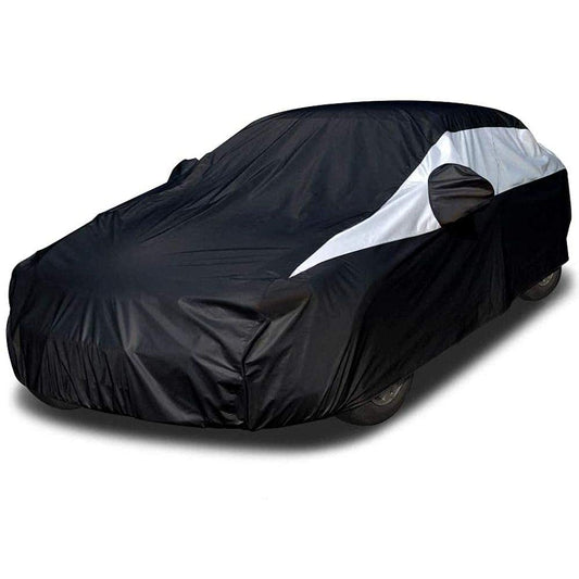 Titan Jet Black Poly 210T - Funda de coche para sedanes de 1