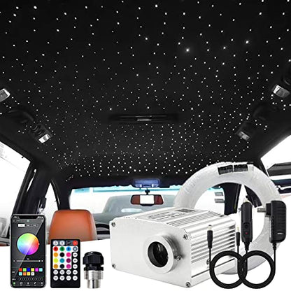 Starlight - Kit de luces de fibra óptica, 10 W, 550 piezas,