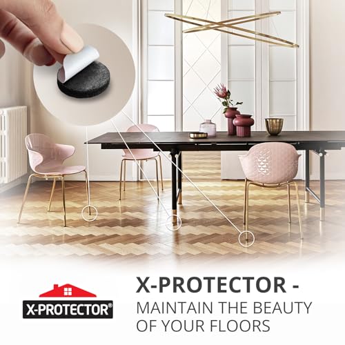 X-PROTECTOR - Almohadillas de fieltro para muebles, 235 piez