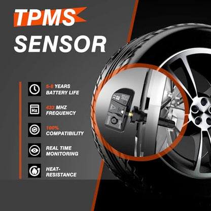 Sensores TPMS, sistema de monitor de presión de neumáticos d