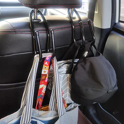 Gancho ajustable para reposacabezas de asiento de automóvil,