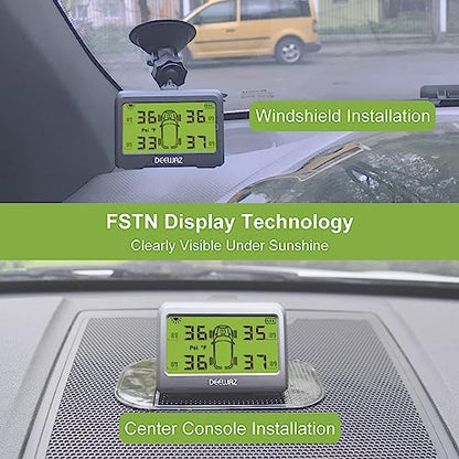 MY66 Solar TPMS - Sistema de monitoreo de presión de neumáti