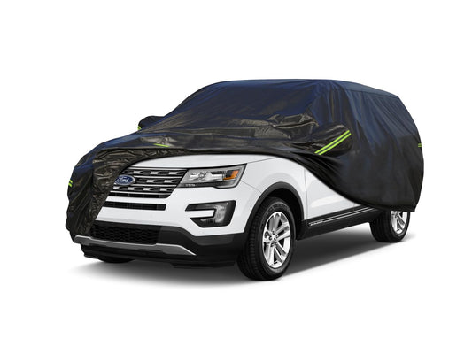 KouKou Funda impermeable para automóvil SUV adecuada para Fo