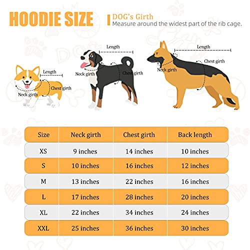 Sudadera de seguridad con capucha para perros - Suave ropa d