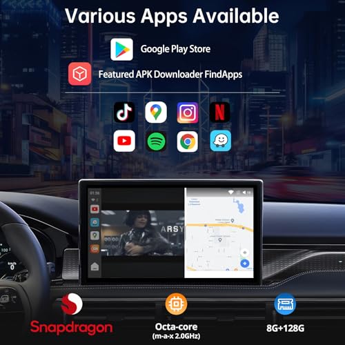 CB6 Wireless CarPlay Adapter with OBD2 Diagnostics,Supports