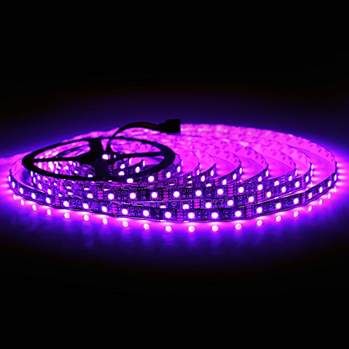 SUPERNIGHT Tira de luces LED RGB 5050, 16.4 pies, 300 LED, l