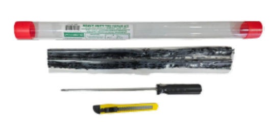 Nealey Deluxe - Kit de reparación de neumáticos con cuchillo