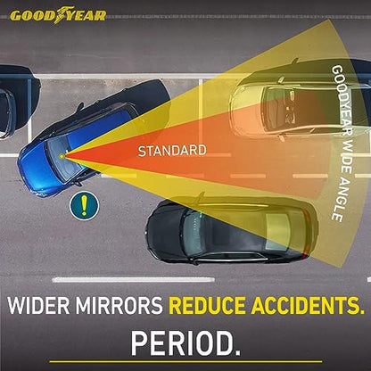 Goodyear Espejo retrovisor panorámico de 17 pulgadas – Espej