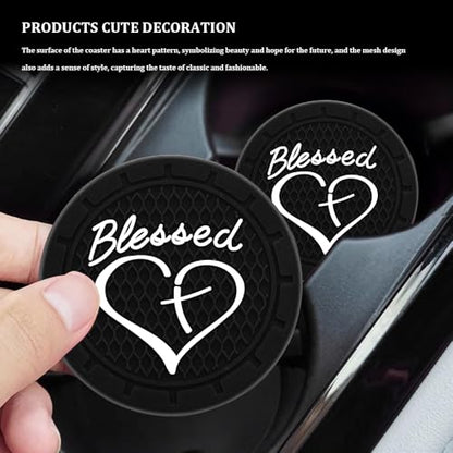 2 posavasos para automóvil, inserto de portavasos de 2.75 pu