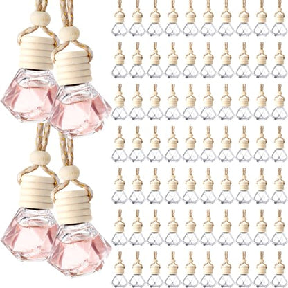 Zubebe 300 botellas de perfume de vidrio transparente para c