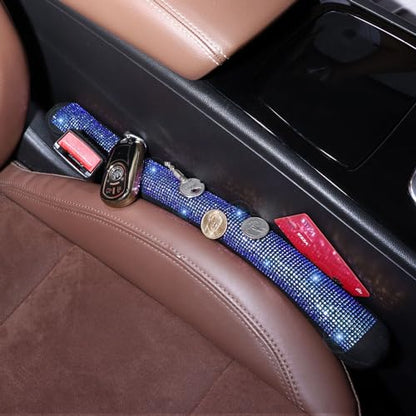 Paquete de 2 rellenos azules para asiento de automóvil, ajus