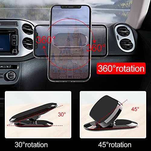 [Paquete de 3] Soporte magnético para teléfono celular, 8 im