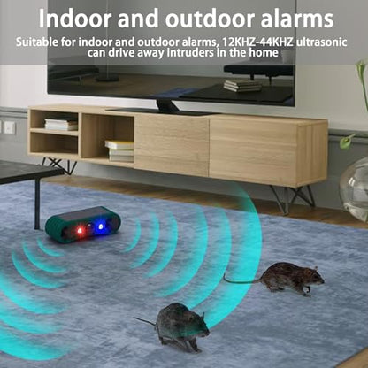 Alarma solar con sensor de movimiento para interiores y exte