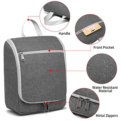 Della Gao Neceser colgante de viaje para hombres y mujeres,