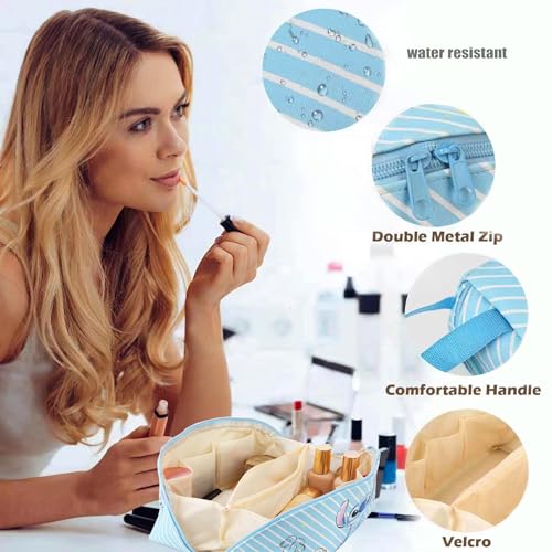 Bolsa de maquillaje de viaje, bolsas de cosméticos de gran c