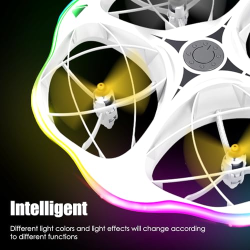 Mini drones para niños 3D voltea luz múltiple RC Drone Luz d