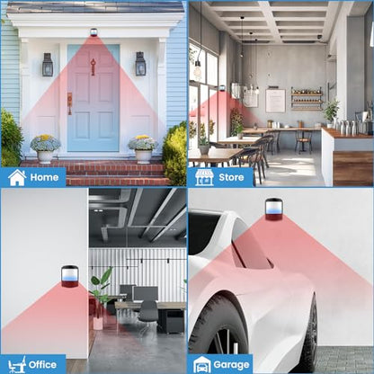 Sensor de movimiento inalámbrico de tamaño mini, detector de