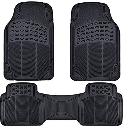 BDK FlexTough - Alfombrillas de goma resistentes para coche,