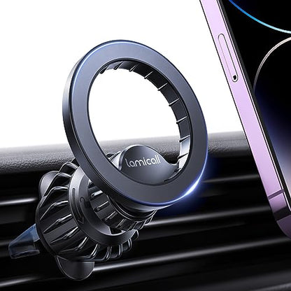 Lamicall Soporte para coche MagSafe - [20 súper imanes] Sopo