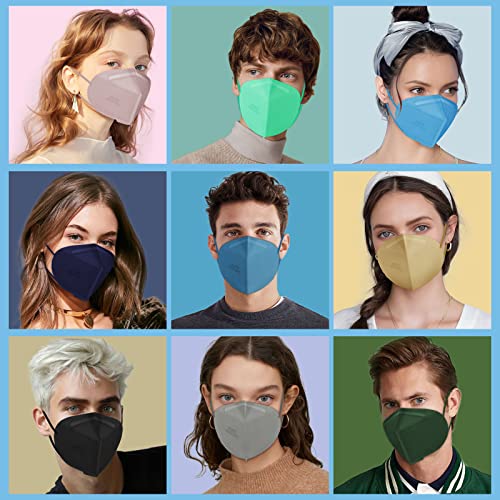 XDX Mascarillas KN95, 60 paquetes de mascarillas faciales en