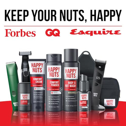 HAPPY NUTS Comfort Powder - Antirozaduras y desodorante, sin