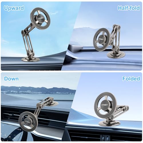 UTEBIT Soporte magnético para teléfono Magsafe para coche, r