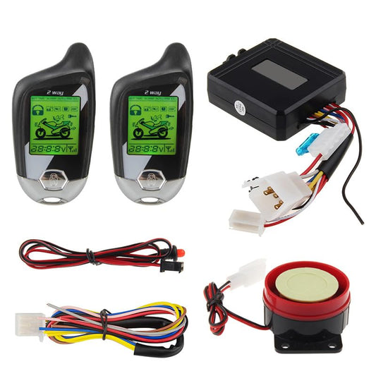 YNEM211 - Sistema de alarma para motocicleta con arranque re