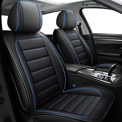 Capitauto Fundas de asiento para automóvil, de cuero sintéti