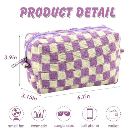 Bolsa de maquillaje para mujer, bolsa de cosméticos de gran