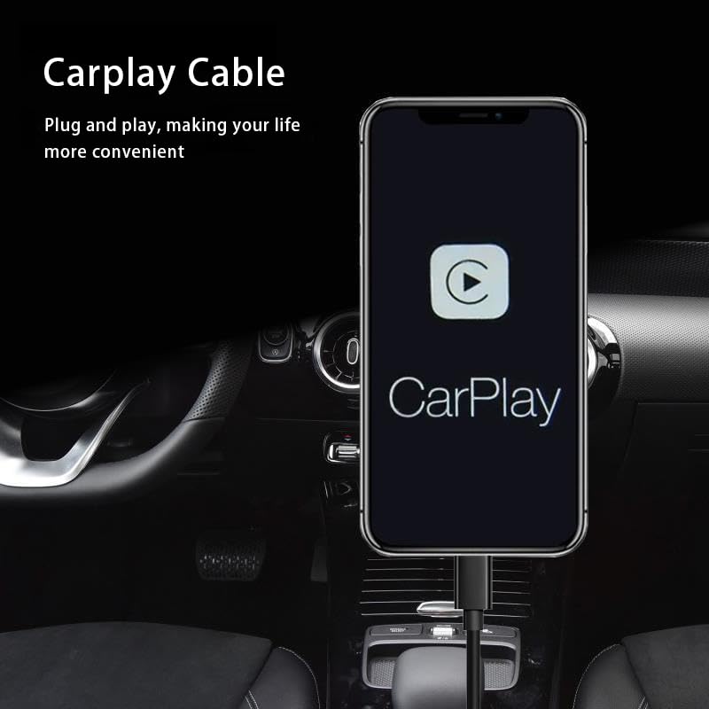 Cable Carplay de repuesto para iPhone 16/15 Pro/Pro Max/Plus