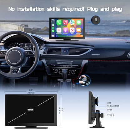 Spedal CL811 - Pantalla de juego para automóvil con cámara d