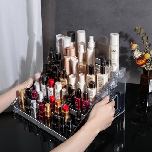 Organizador de esmalte de uñas, 84 botellas de 7 capas, orga