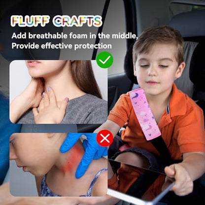 Juego de almohadillas de correas de asiento de automóvil súp