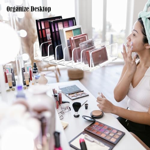 Paleta de sombra de ojos acrílica, organizador de maquillaje