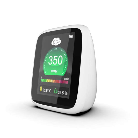 Detector de dióxido de carbono de CO2, monitor de calidad de