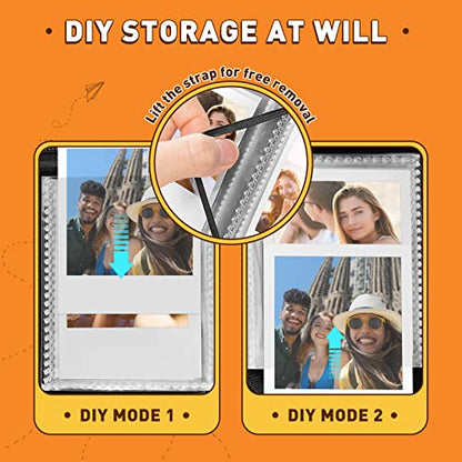 YINKE Álbum de fotos de bolsillo para Polaroid Go Film y Pol