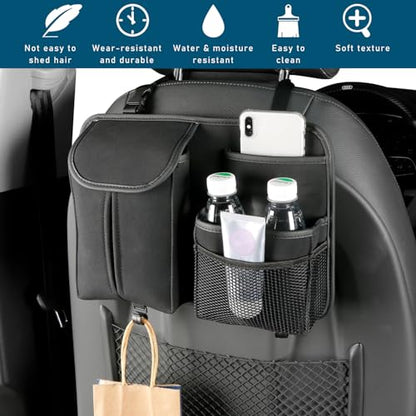 Organizador de asiento trasero de automóvil, organizador aut