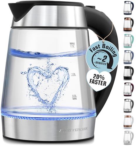 Zulay Kitchen Hervidor de agua eléctrico de ebullición rápid